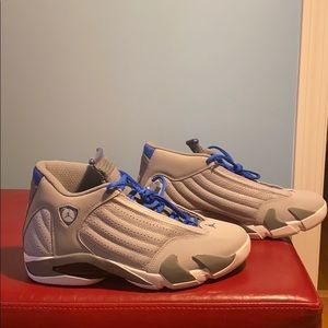 Men’s Jordan 14 sport blue size 11 brand new